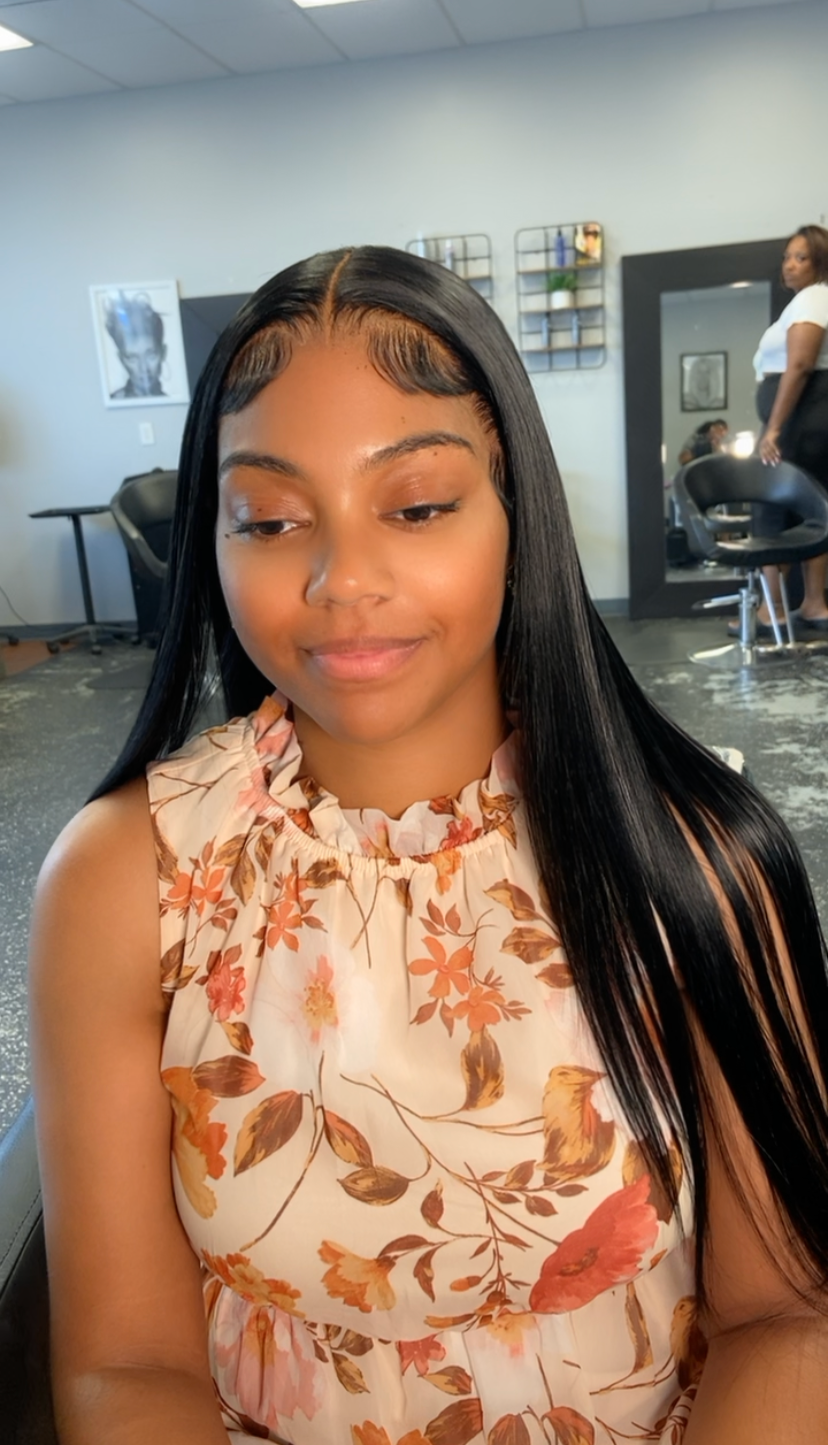Straight Frontal Wig